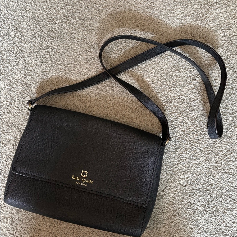 Kate Spade Elegant Black Crossbody Bag